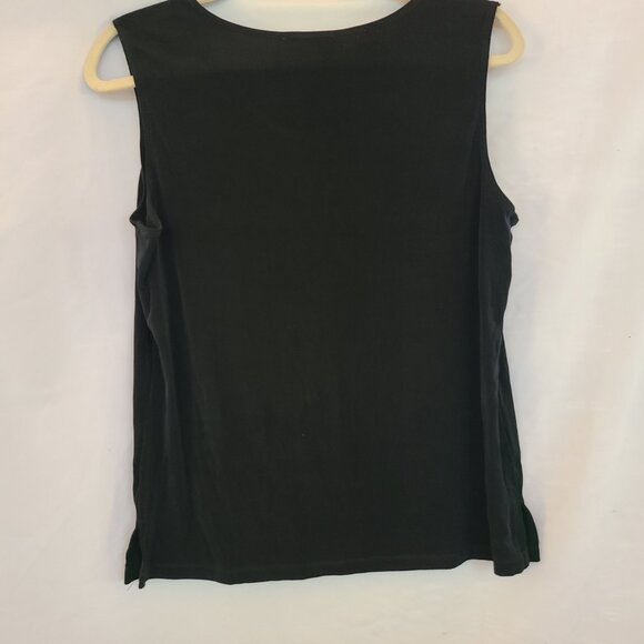 Draper's and Damon's Top Women's Sz L Travelers Knit Sleeveless Tank - Picture 4 of 5
